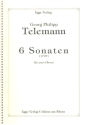 6 Sonaten (1727) f�r 2 Oboen Partitur und Stimmen
