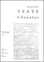 6 Sonaten f�r Violine solo