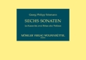 6 Sonaten im Kanon f�r 2 Fl�ten (Violinen)
