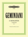 6 Sonaten op.5 f�r Violoncello und Klavier