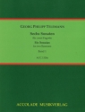 6 Sonaten TWV40:101-106 Band 1 (Nr.1-3) f�r 2 Violoncelli Partitur und Stimmen