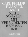 6 Sonaten Wq50 mit ver�nderten Reprisen f�r Klavier