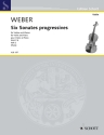 6 Sonates progressives WeVP6 Band 2 (Nr.4-6) f�r Violine und Klavier