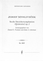 6 Streichersymphonien op.2 f�r 5 Streicher (Streichorchester) Studienpartitur
