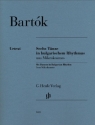 6 T�nze in bulgarischem Rhythmus f�r Klavier