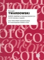 6 two-part Inventions (without text) for childrens's chorus (SA) a cappella score