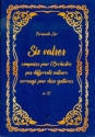 6 Valses op.39 pour orchestre pour 2 guitares partition