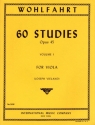 60 Studies op.45 vol.1 (nos. 1-30) for viola