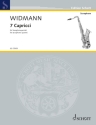 7 Capricci (2021) f�r Saxophonquartett Partitur und Stimmen