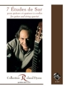 7 Etudes for guitar and string quartet score and parts