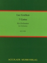 7 Gates f�r Orchester Partitur