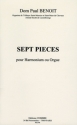 7 pieces gpour harmonium ou orgue