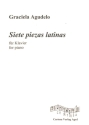7 Piezas latinas f�r Klavier