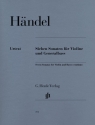 7 Sonaten f�r Violine und Bc f�r Violine und Bc