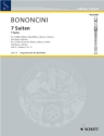 7 Suiten Band 2 (Nr.4-7) f�r 2 Altblockfl�ten und Klavier