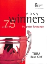 75 easy Winners (+CD) for tuba in bass clef