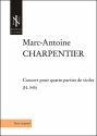 Marc-Antoine Charpentier, Concert pour quatre parties de violes (H.545 consort de violes (a4) Conducteur + 4 parties spares