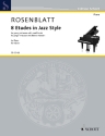 8 Etudes in Jazz Style f�r Klavier