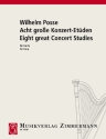 8 gro�e Konzert-Et�den f�r Harfe