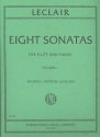 8 Sonatas vol.1 (nos.1-4) for flute and piano