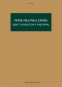 8 Songs for a mad King for male voice and instrumental ensemble score