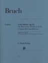 8 St�cke op.83 f�r Klarinette (Violine), Viola (Violoncello) und Klavier Stimmen