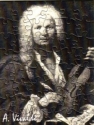 Muzzle Portrait Vivaldi Mini-Puzzle 6x8 cm 48 Teile mit Umschlag Rckseite beschreibbar