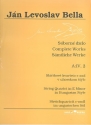 Smtliche Werke Serie A Band 4,2 Streichquartett e-Moll im ungarischen Stil Partitur und Stimmen