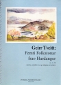 50 Folktunes from Hardanger for piano