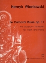 Le carnaval russe op.11 for violin and piano