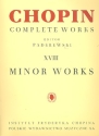 Minor Works for piano