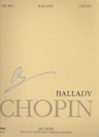 Ballades op.23, 38, 47, 52 for piano