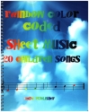 Rainbow Color coded Sheet Music (+lyrics)