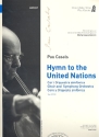 Hymn to the United Nations for mixed chorus and orchestra score