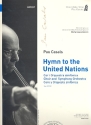 Hymn to the United Nations for mixed chorus and orchestra score
