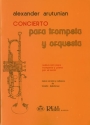 Concierto para trompeta y orquesta fr Trompete und Klavier