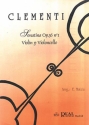 Sonatina Op.36 No.1, para Violn y Violoncello Violin and Cello Buch