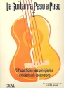 La guitarra paso a paso vol.1 75 piezas faciles para principiantes y estudiantes de conservatorio