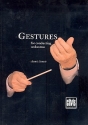 Gestures for conducting orchestras
