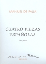 4 piezas espanolas para piano