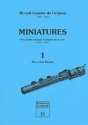 Miniatures Band 1 fr 3 Flten Spielpartitur