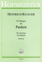 85 �bungen f�r Pauken
