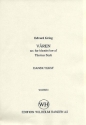 Edvard Grieg, Varen Soprano Voice and Mixed Choir [SATB] Klavierauszug