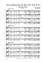 The Marriage of Heaven and Hell (1992-1995) for 12-part choir or 12 solo voices score