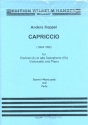 Capriccio for clarinet in A (alto sax), cello and piano