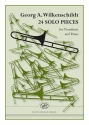 24 Solo Pieces Trombone and Piano accompaniment Buch