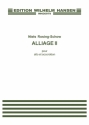 Niels Rosing-Schow, Alliage II Viola and Accordion Partitur