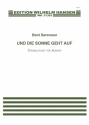Bent Srensen, Und Die Sonne Geht Auf Klavier Buch