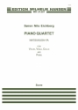 Sren Nils Eichberg, Piano Quartet Violin, Viola, Cello and Piano Partitur