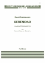 Bent Srensen, Serenidad - Clarinet Concerto Clarinet and Orchestra Partitur